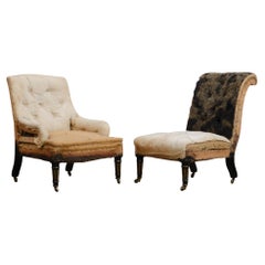 Pair of Slipper chairs attributed to Gillows