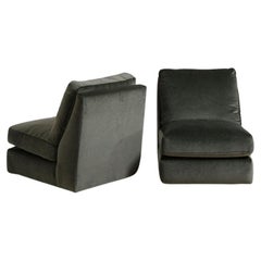 Coppia di sedie a pantofola di Burov Paris