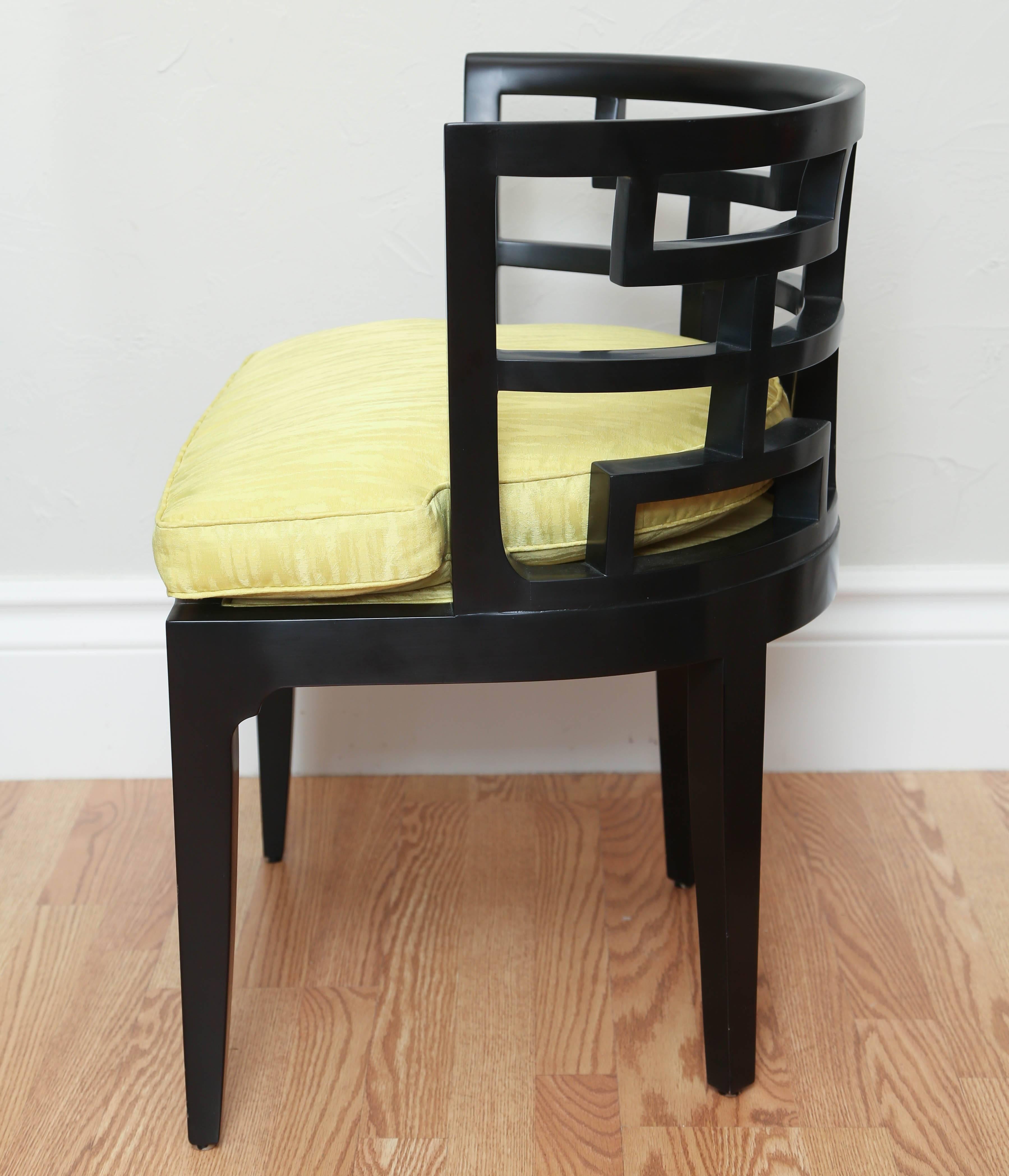 20th Century Pair of Slipper Chairs by Edward Ferrell