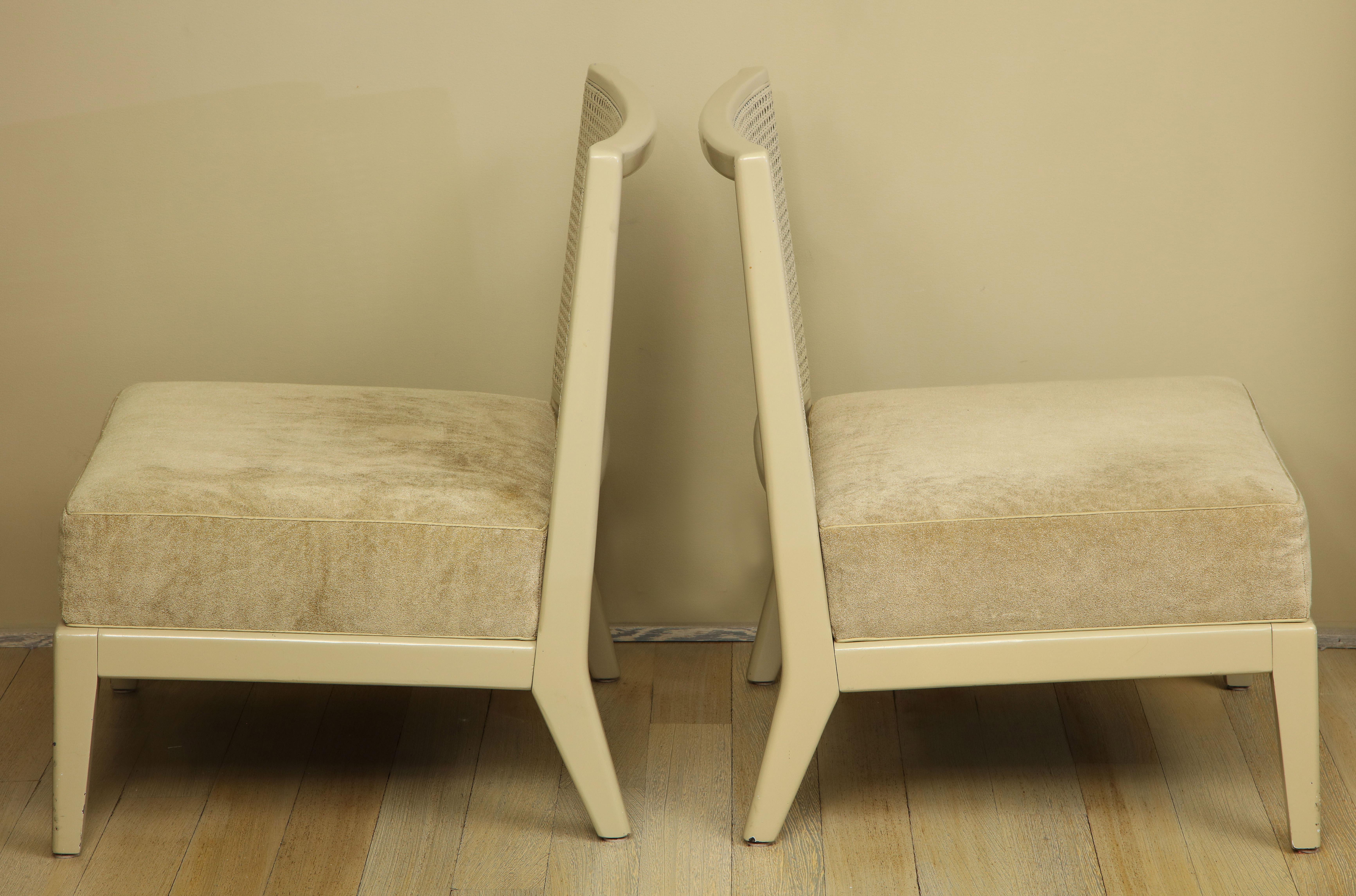 Pair of Slipper Chairs by Martha Stewart for Bernhardt 3