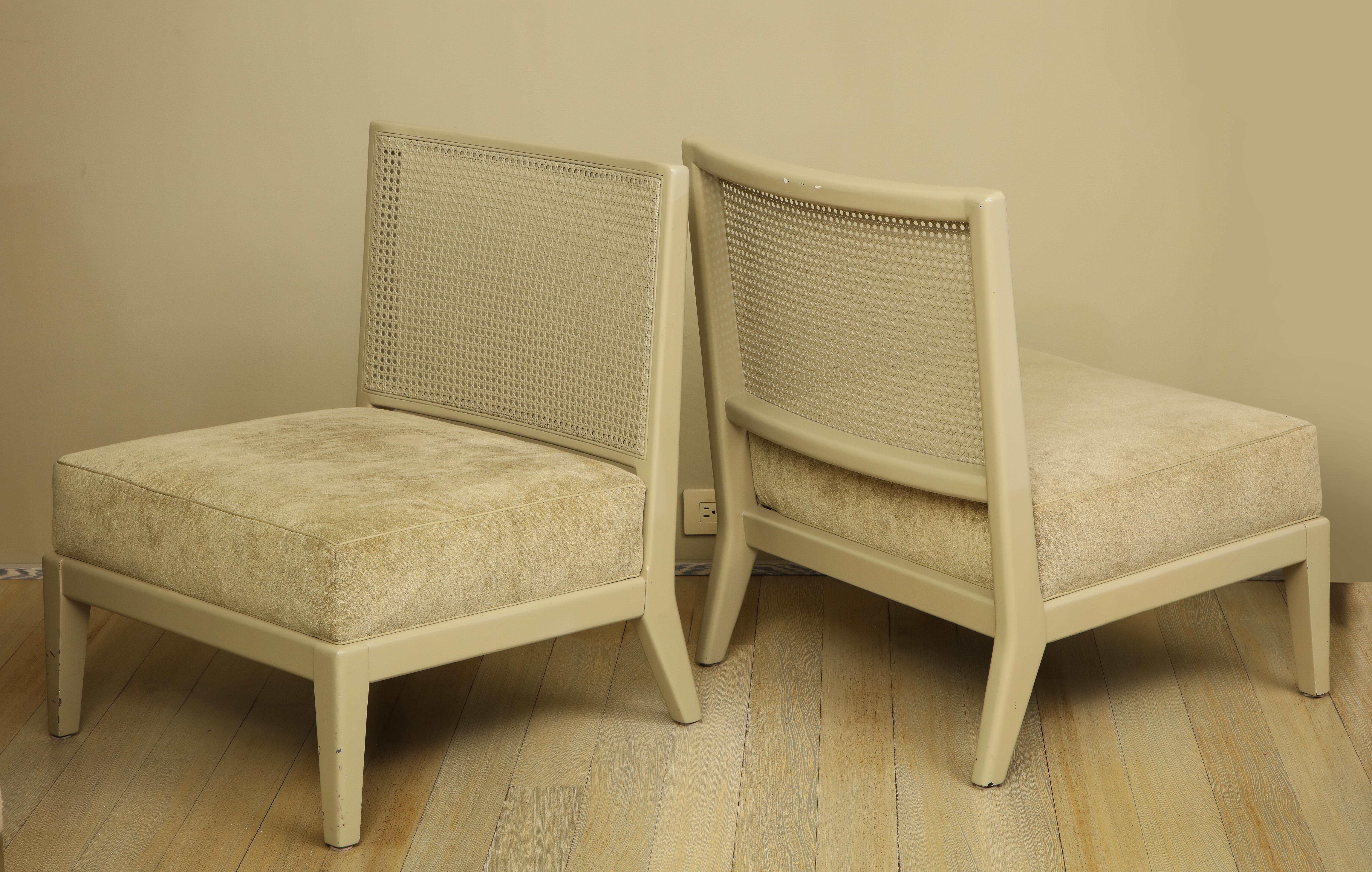 Paar Sessel ohne Armlehne von Martha Stewart für Bernhardt 7