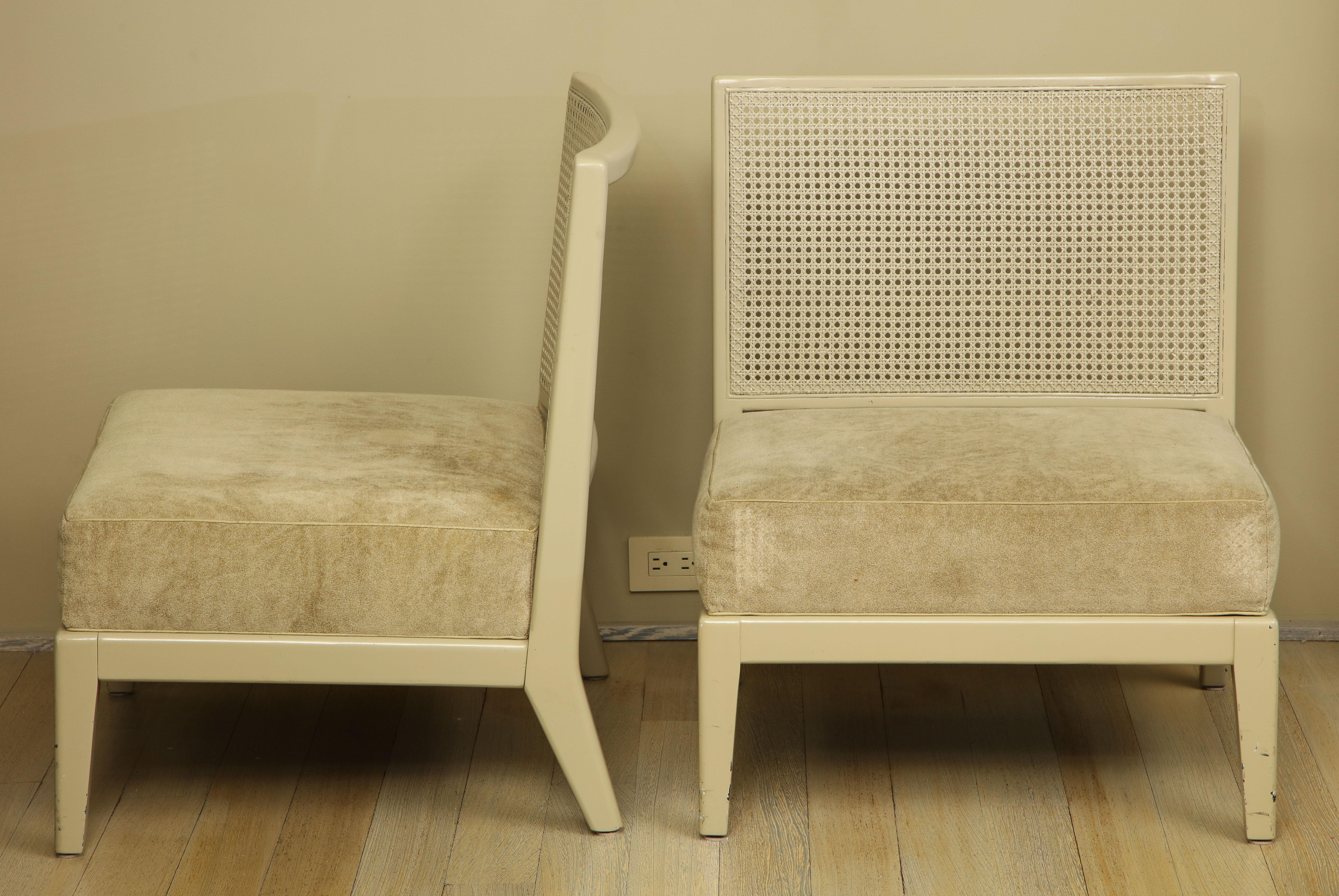 Paar Sessel ohne Armlehne von Martha Stewart für Bernhardt 13