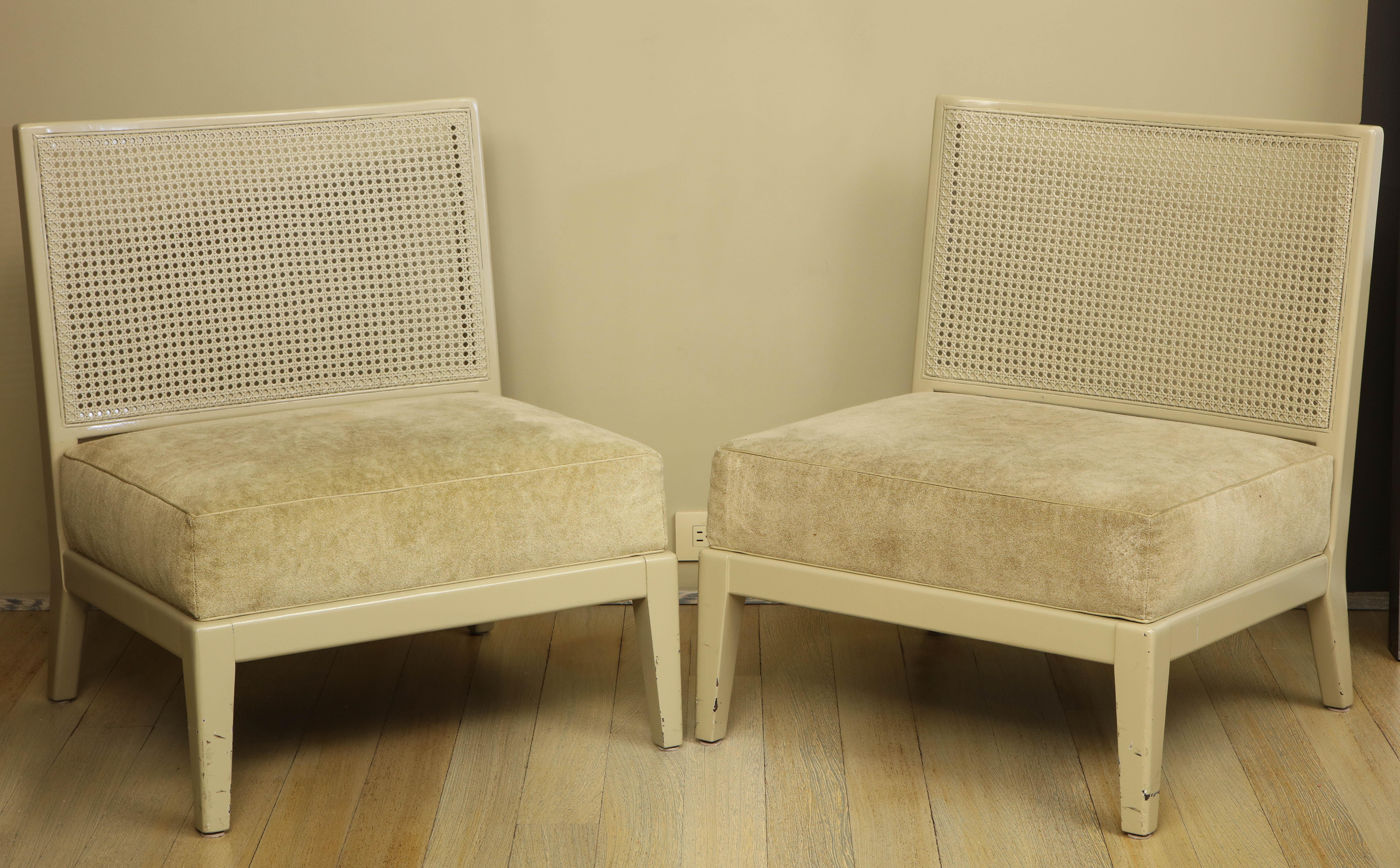 Paar Sessel ohne Armlehne von Martha Stewart für Bernhardt 14
