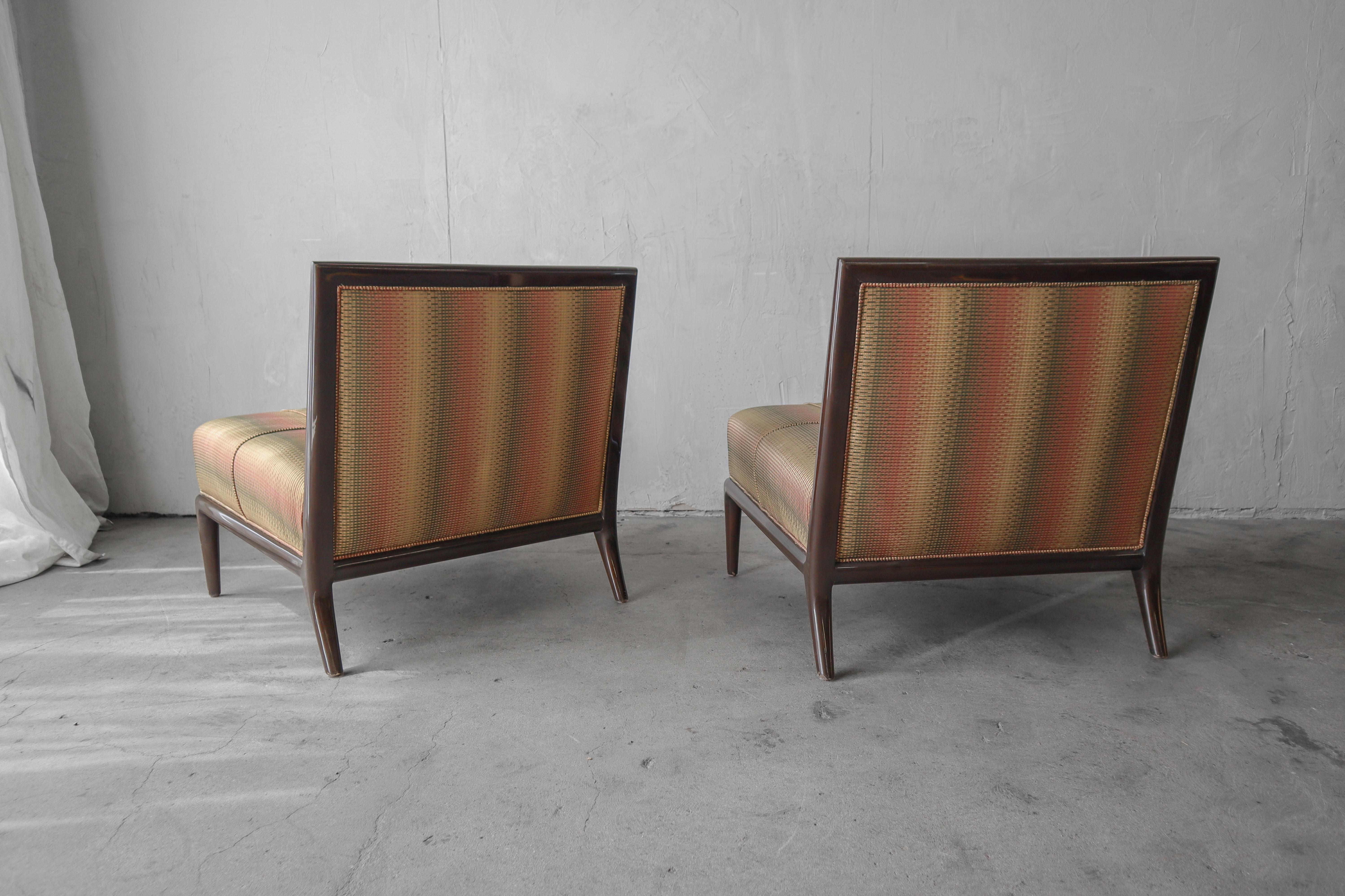 Pair of Slipper Chairs by Nancy Corzine In Excellent Condition In Las Vegas, NV