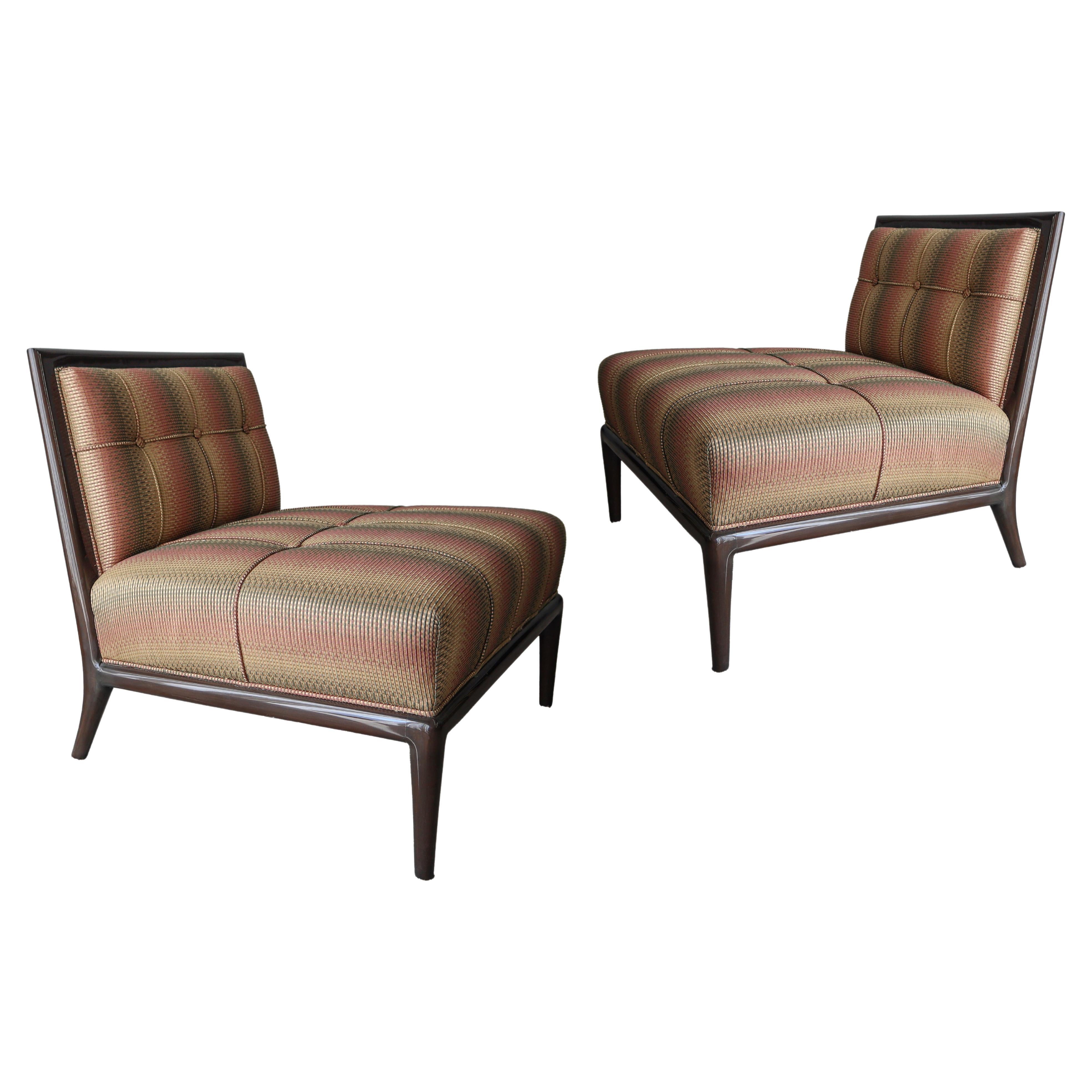 Pair of Slipper Chairs by Nancy Corzine