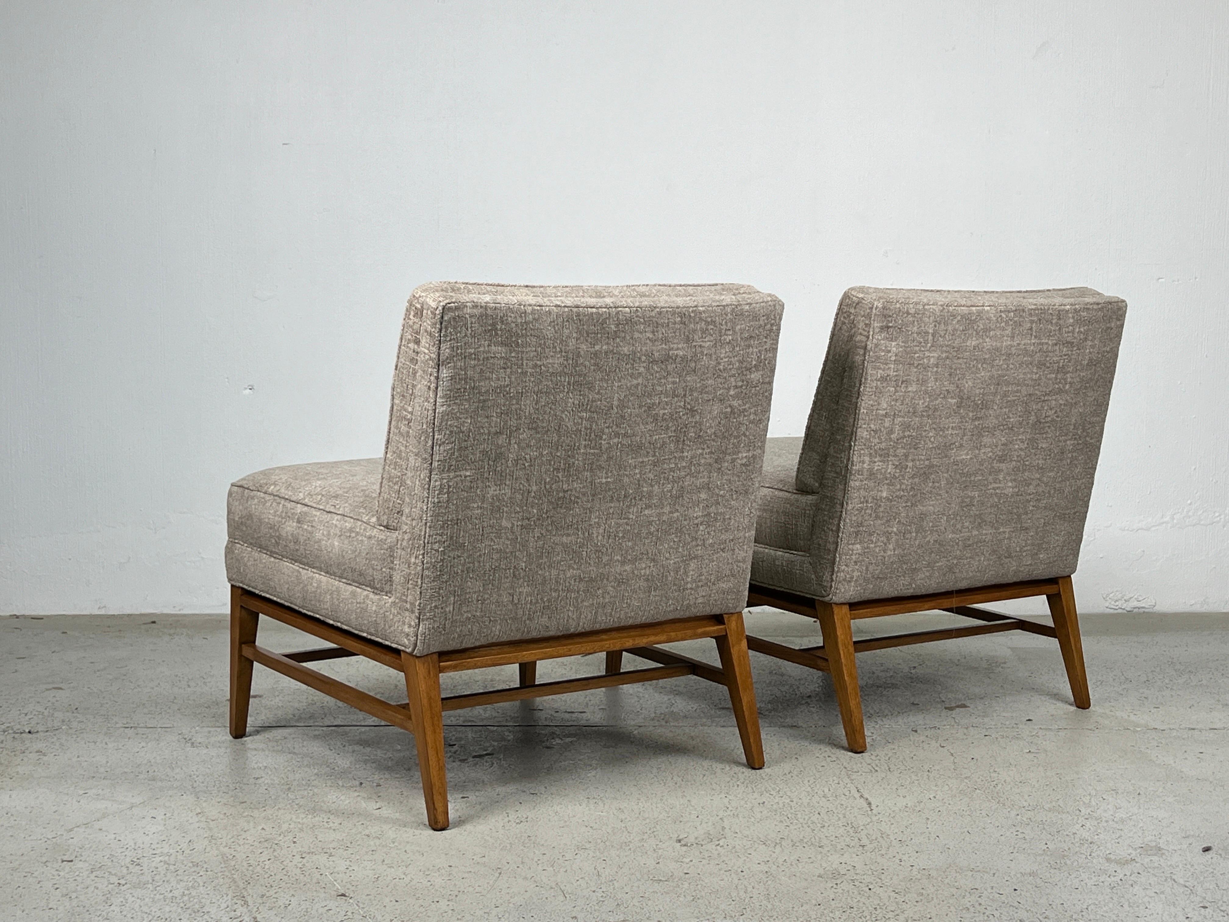 Pair of Slipper Chairs by Paul McCobb  For Sale 5
