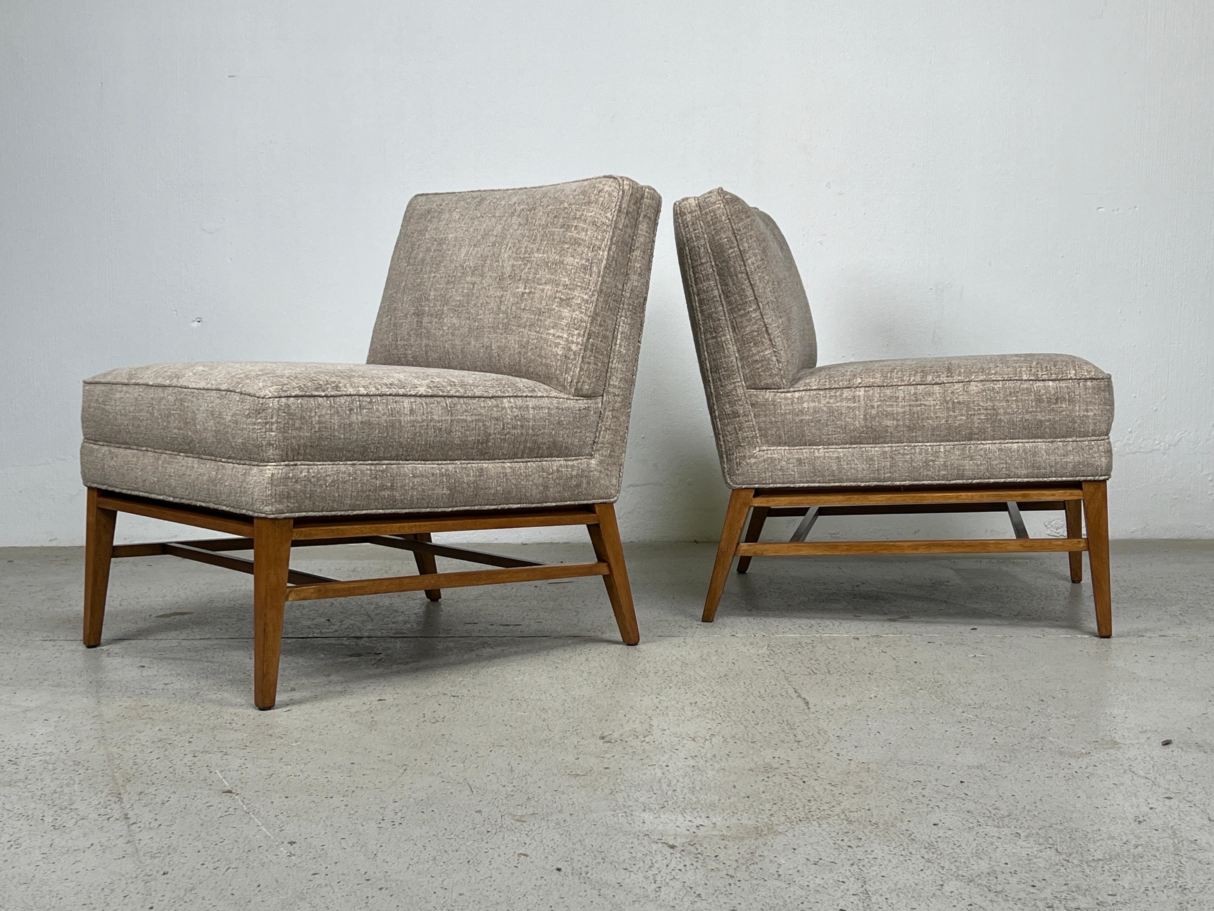 Pair of Slipper Chairs by Paul McCobb  In Good Condition For Sale In Dallas, TX