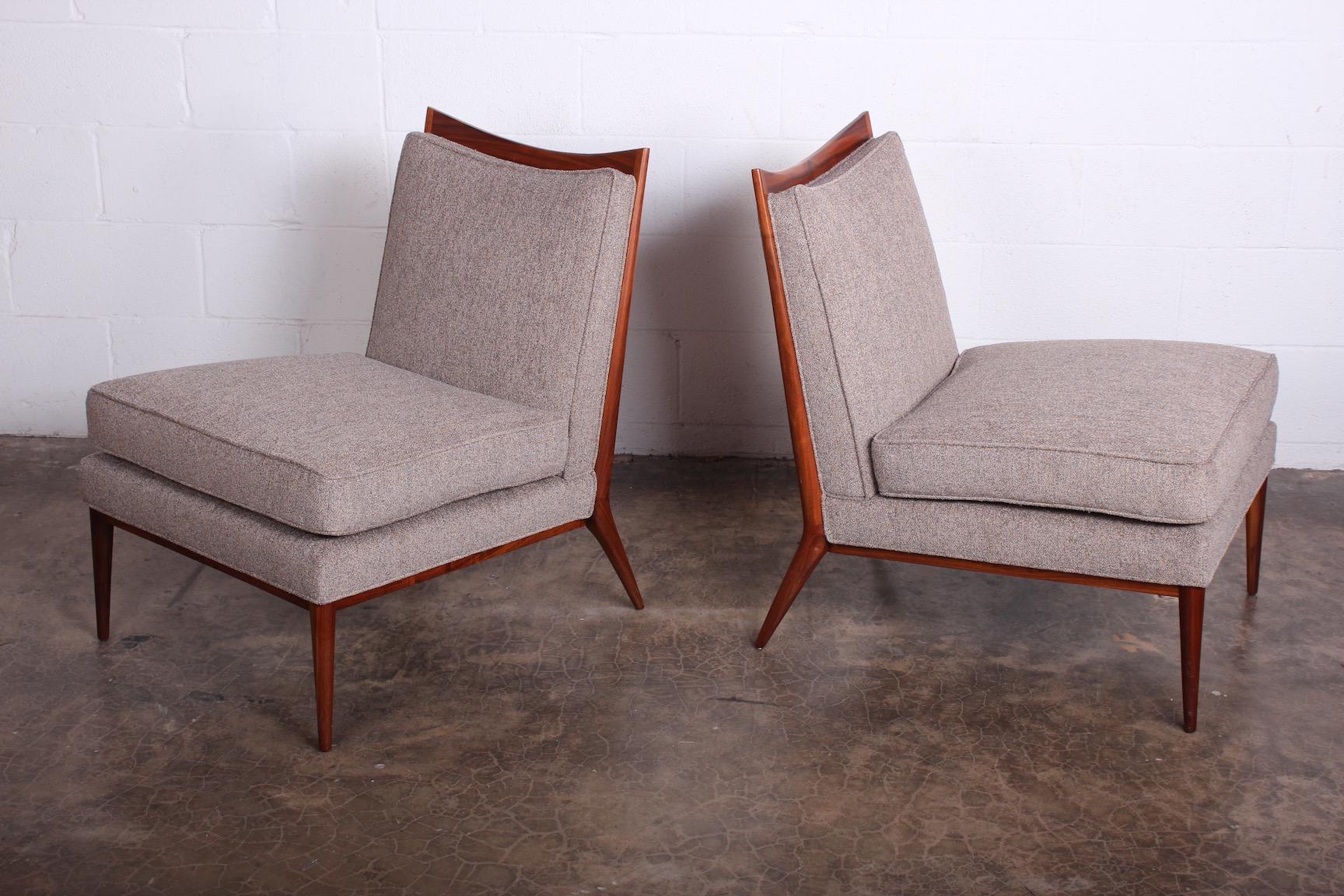 Pair of Slipper Chairs by Paul McCobb In Good Condition In Dallas, TX