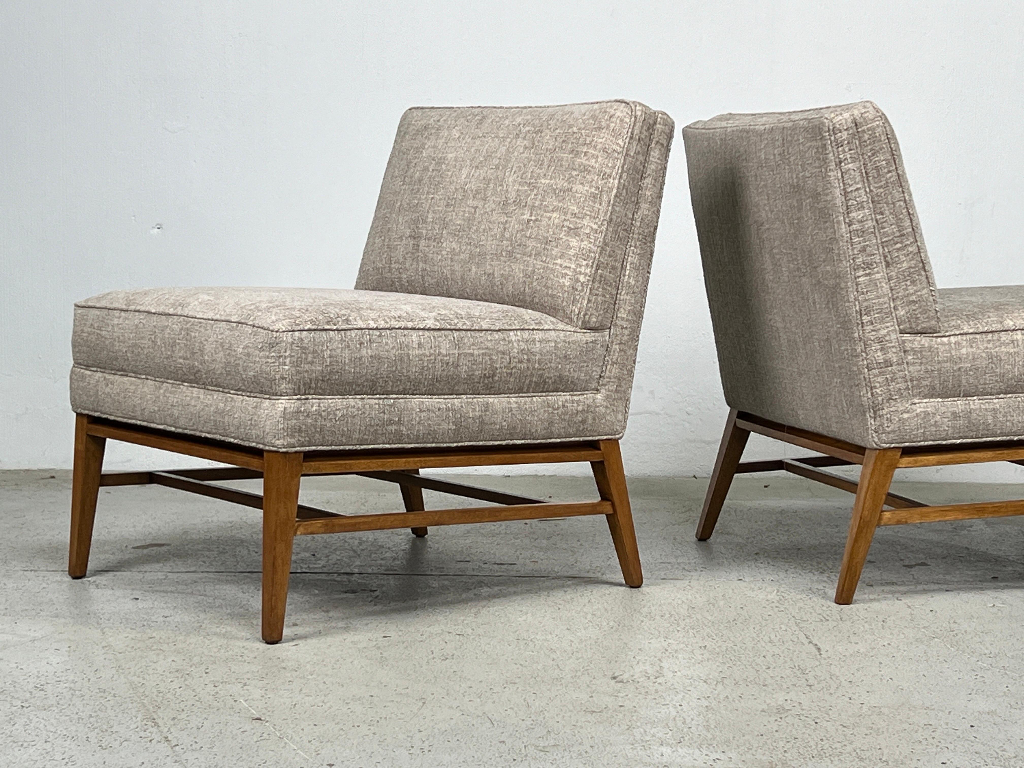 Pair of Slipper Chairs by Paul McCobb  For Sale 1
