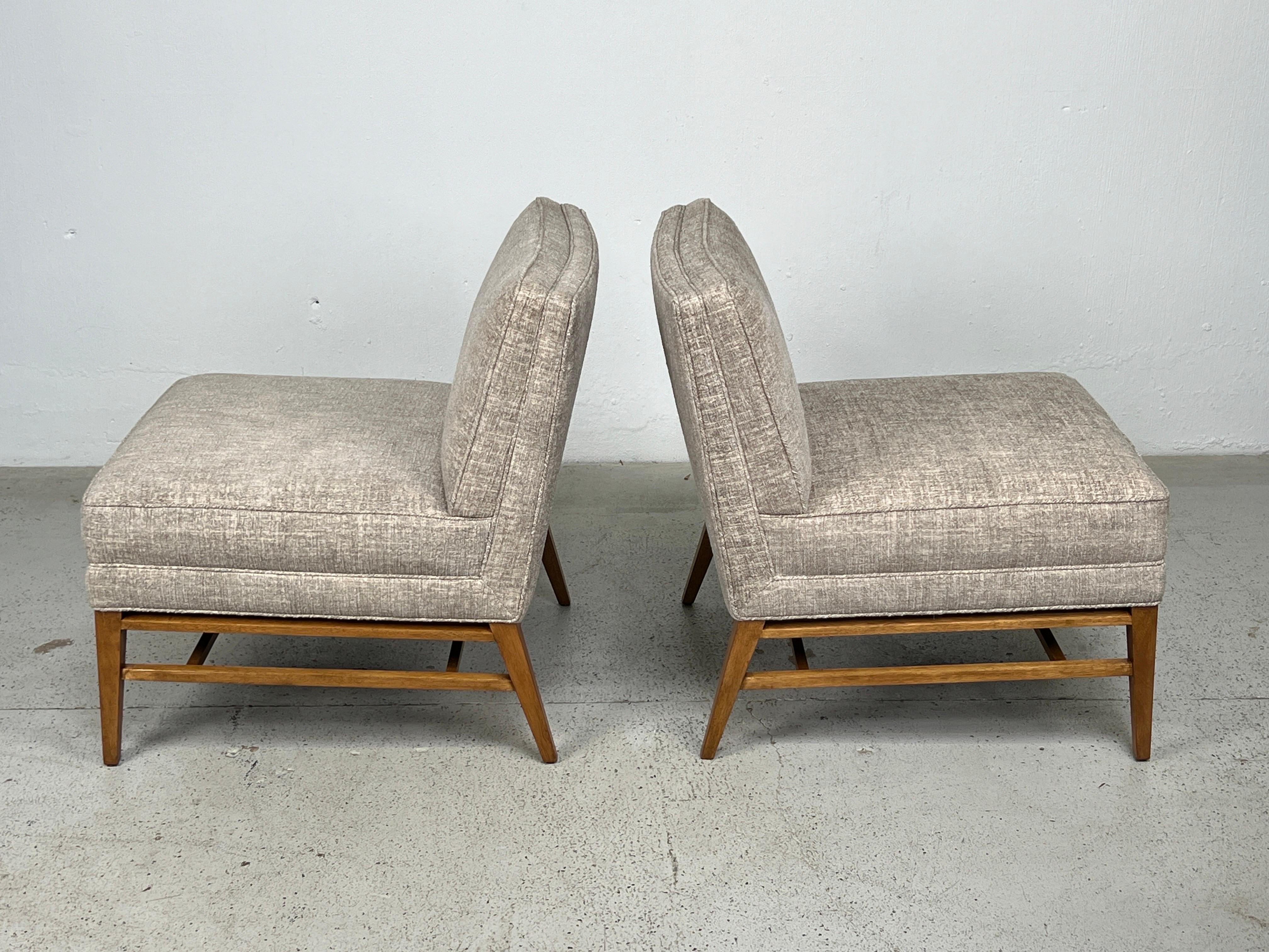 Pair of Slipper Chairs by Paul McCobb  For Sale 2