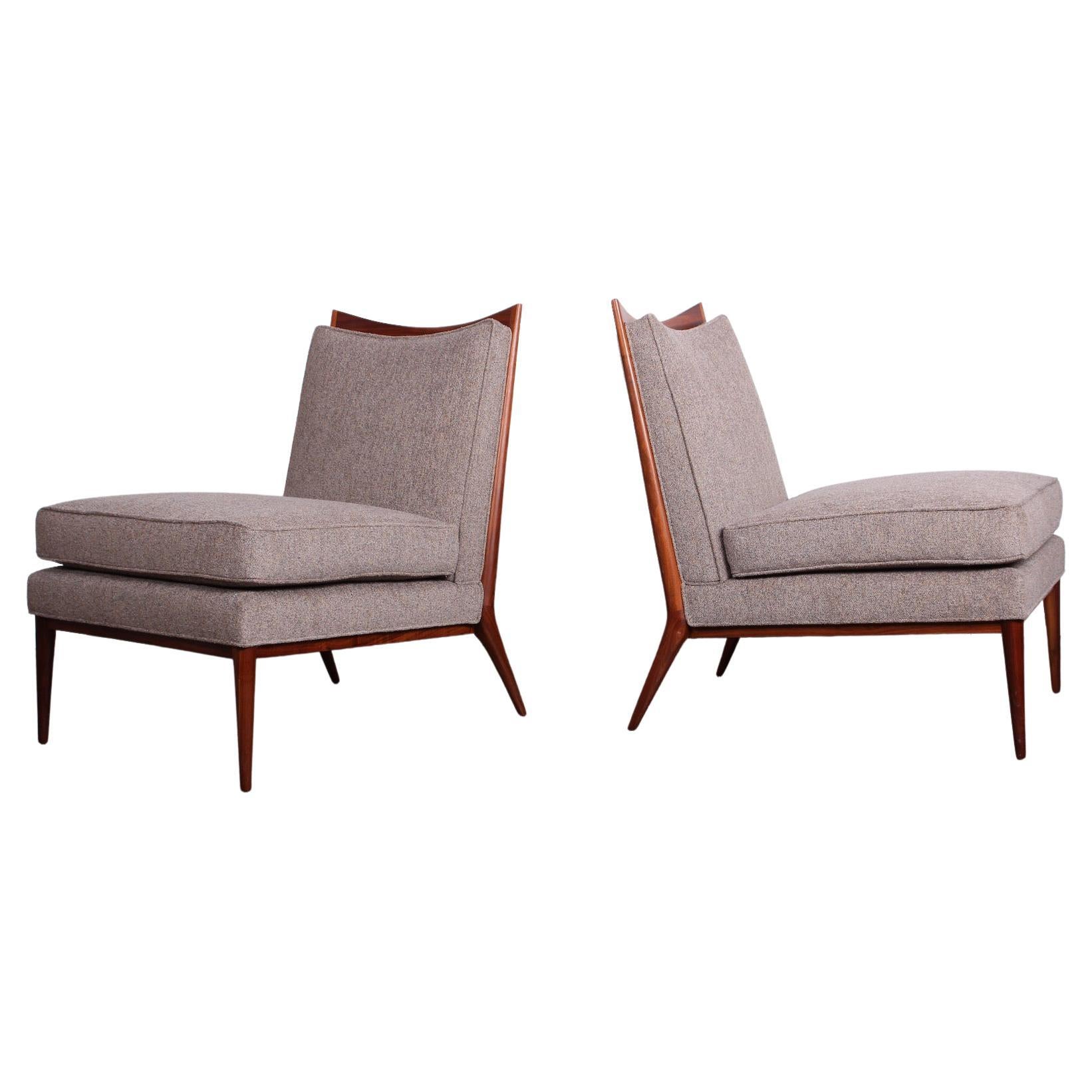 Pair of Slipper Chairs by Paul McCobb