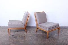 Pair of Slipper Chairs by T.H. Robsjohn-Gibbings