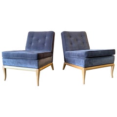 Pair of Slipper Chairs by T.H. Robsjohn Gibbings