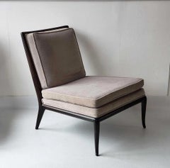 Pair of Slipper Chairs by T.H. Robsjohn-Gibbings for Widdicomb c. 1960's