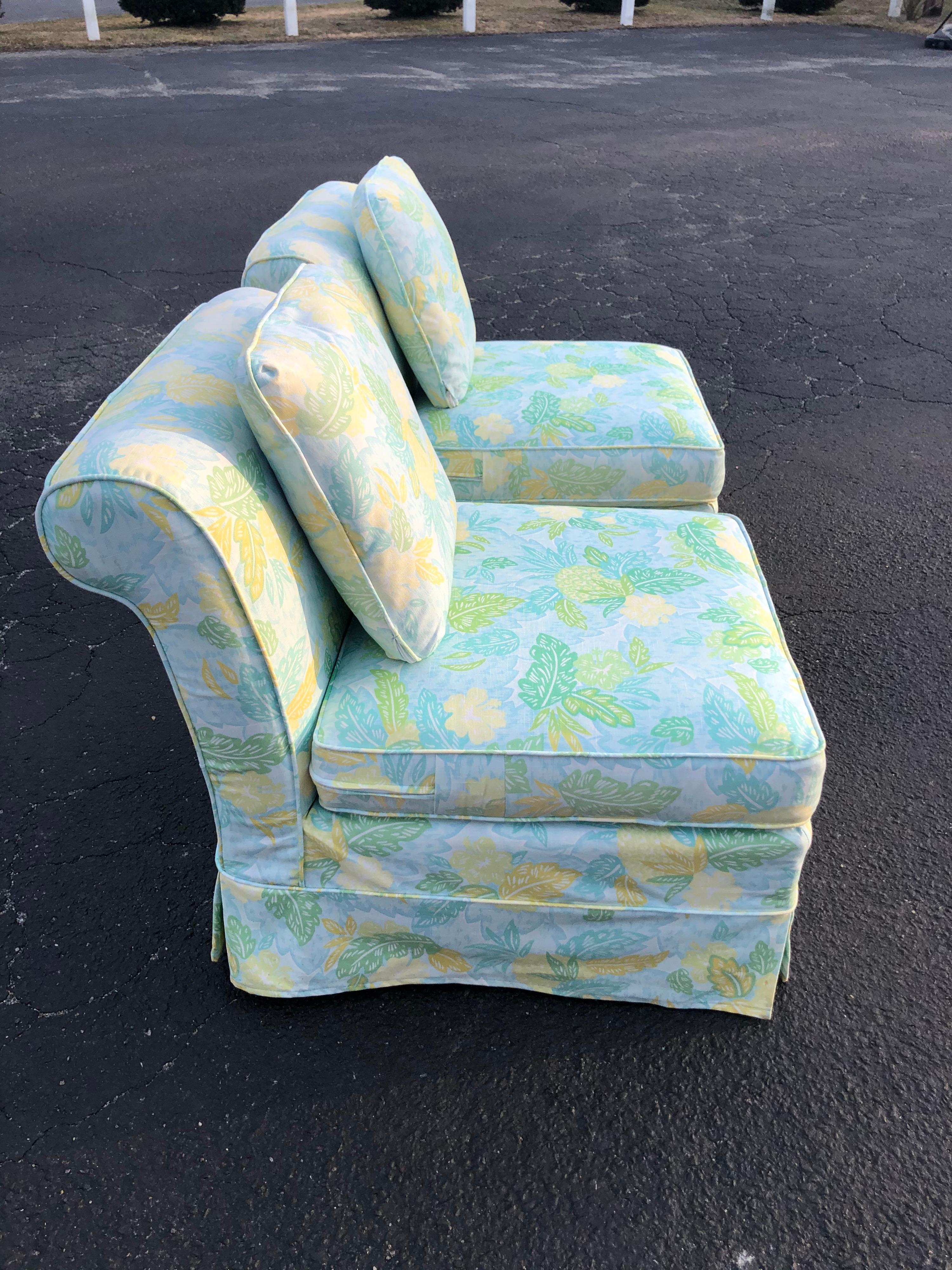 Pair of Slipper Chairs with Cushion 6