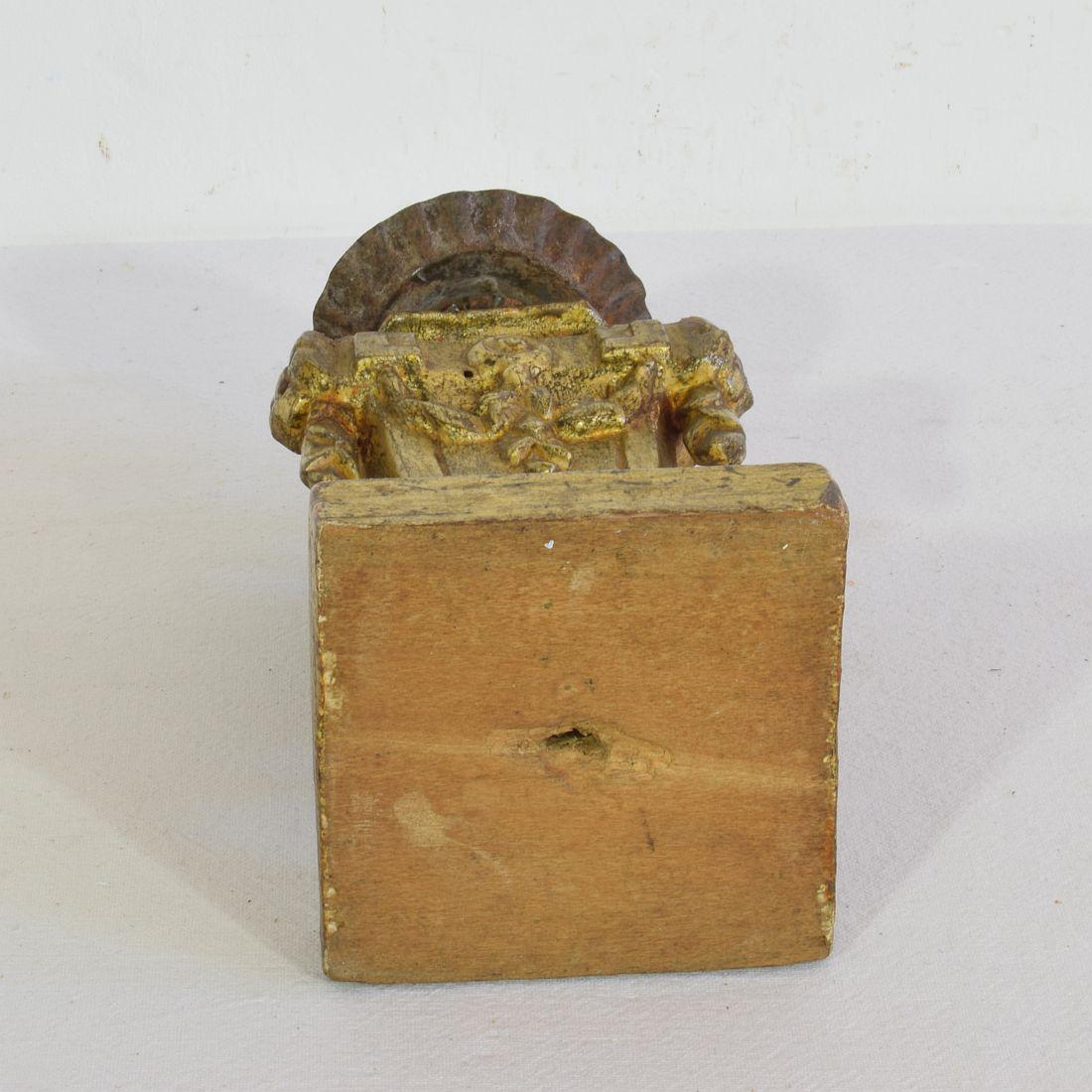 Pair of Small 18th Century Italian Neoclassical Candleholders / Candlesticks For Sale 10