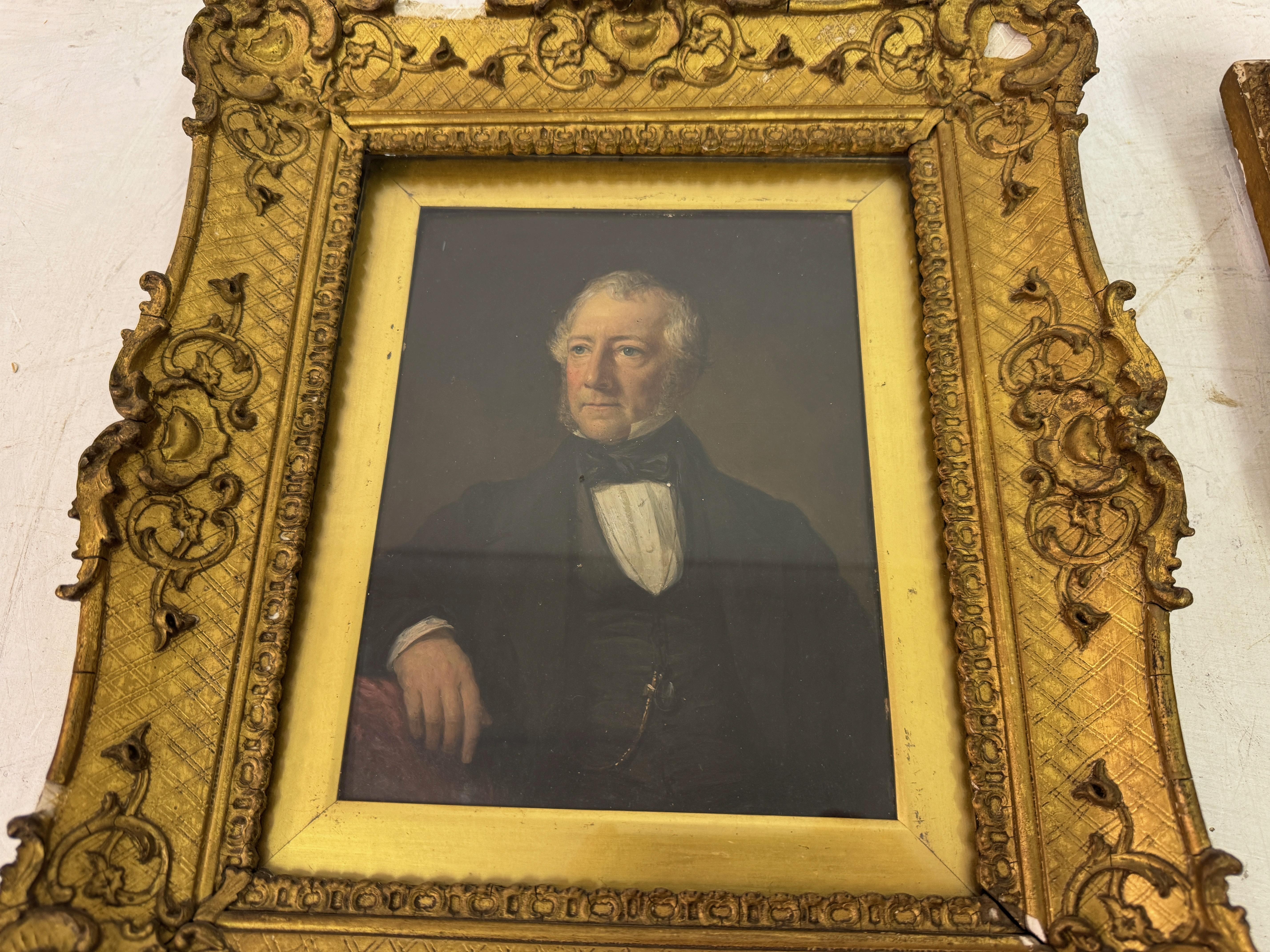 Pair of Small 19th Century Portraits by James Harwood (1816-1872) 6