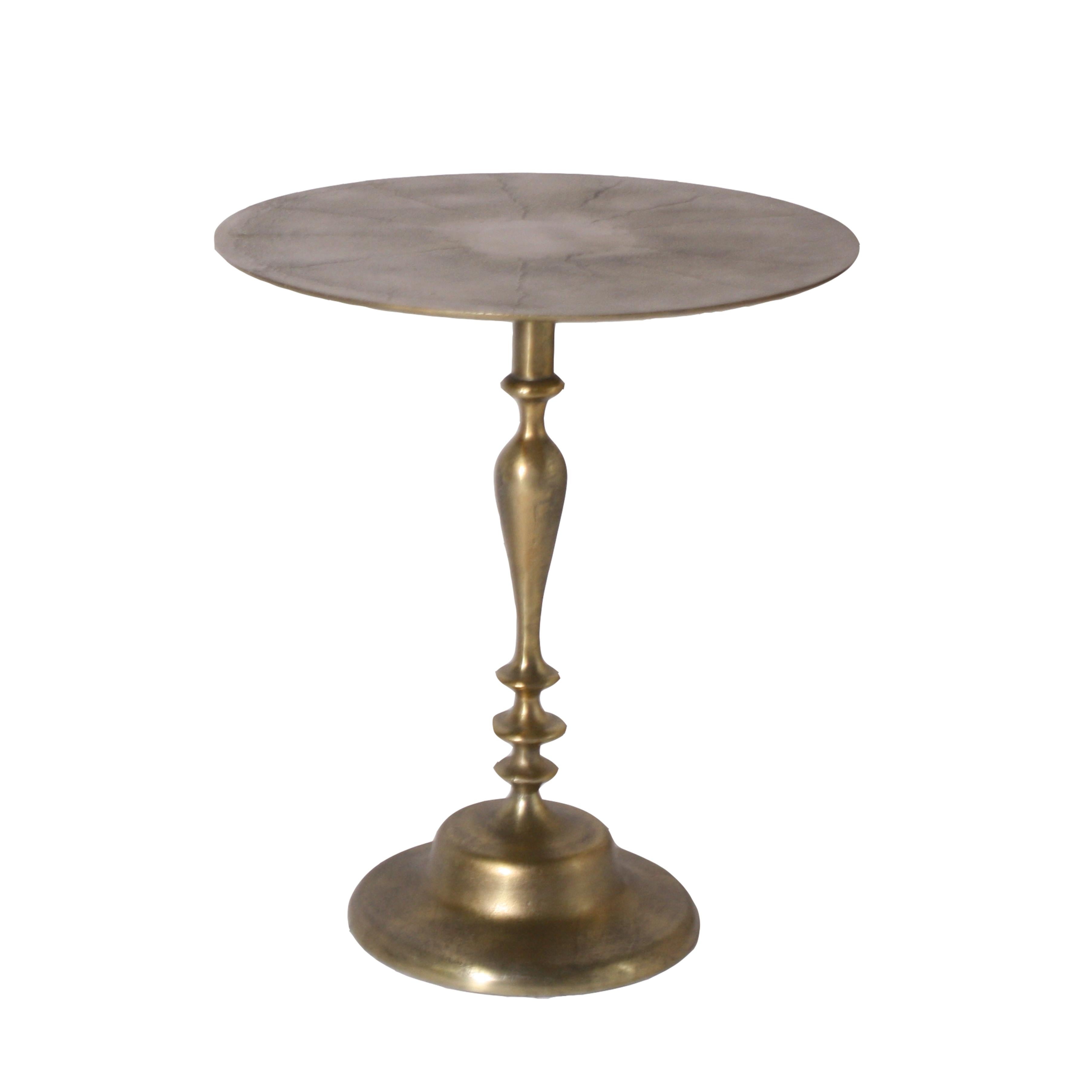 Pair of small Alberto Pinto brass tables designed for the Ritz, circa 1950.