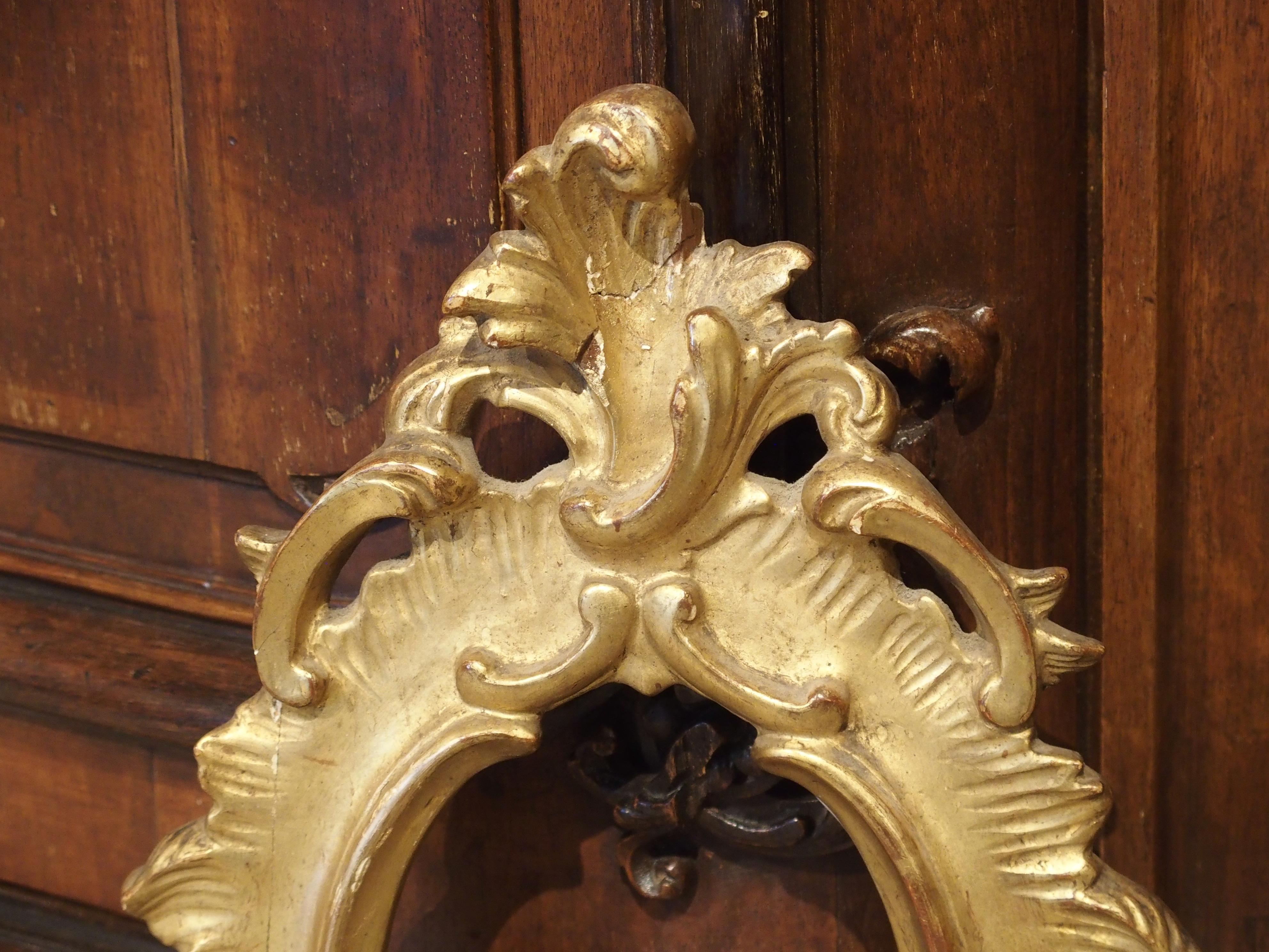 Pair of Small Antique Giltwood Frames from Italy, Early 19th Century at ...