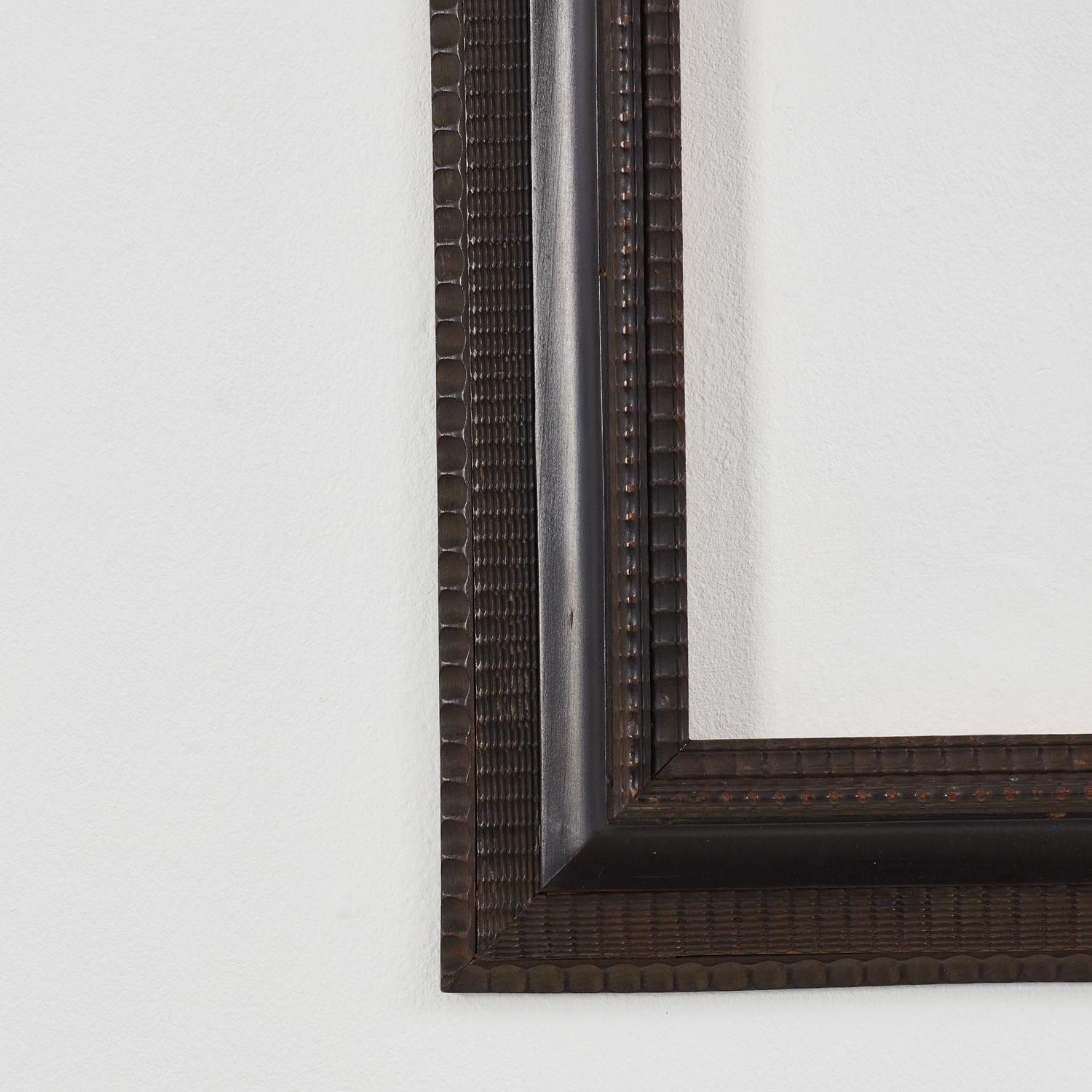 Small antique ripple frame - Italy, 19th C In Good Condition In London, GB