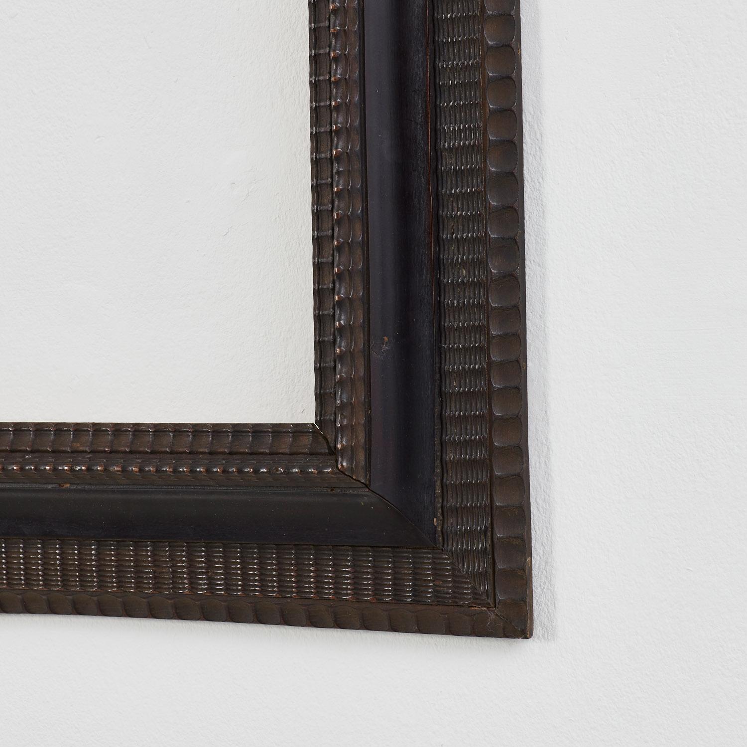 19th Century Small antique ripple frame - Italy, 19th C