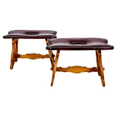 Pair of small benches – Spain 1960