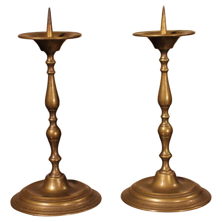 Pair Small Candlesticks - 237 For Sale on 1stDibs