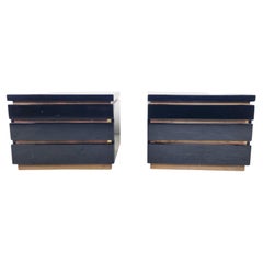 Pair of Small Chest of Drawers by Jean Claude Mahey, 1970s