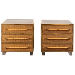 Pair of Small Commodes / Large Nightstands by Sandro Petti