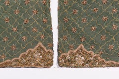 Pair of Small Embroidered Pillows