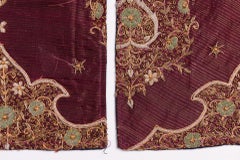 Pair of Small Embroidered Pillows