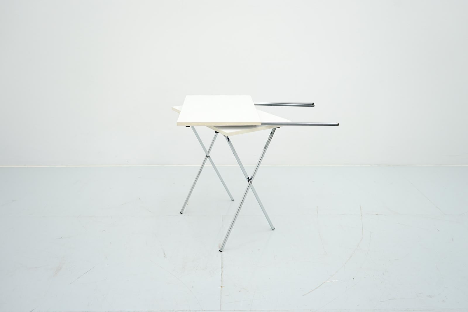 Late 20th Century Pair of Small Folding Side Table, 1970s