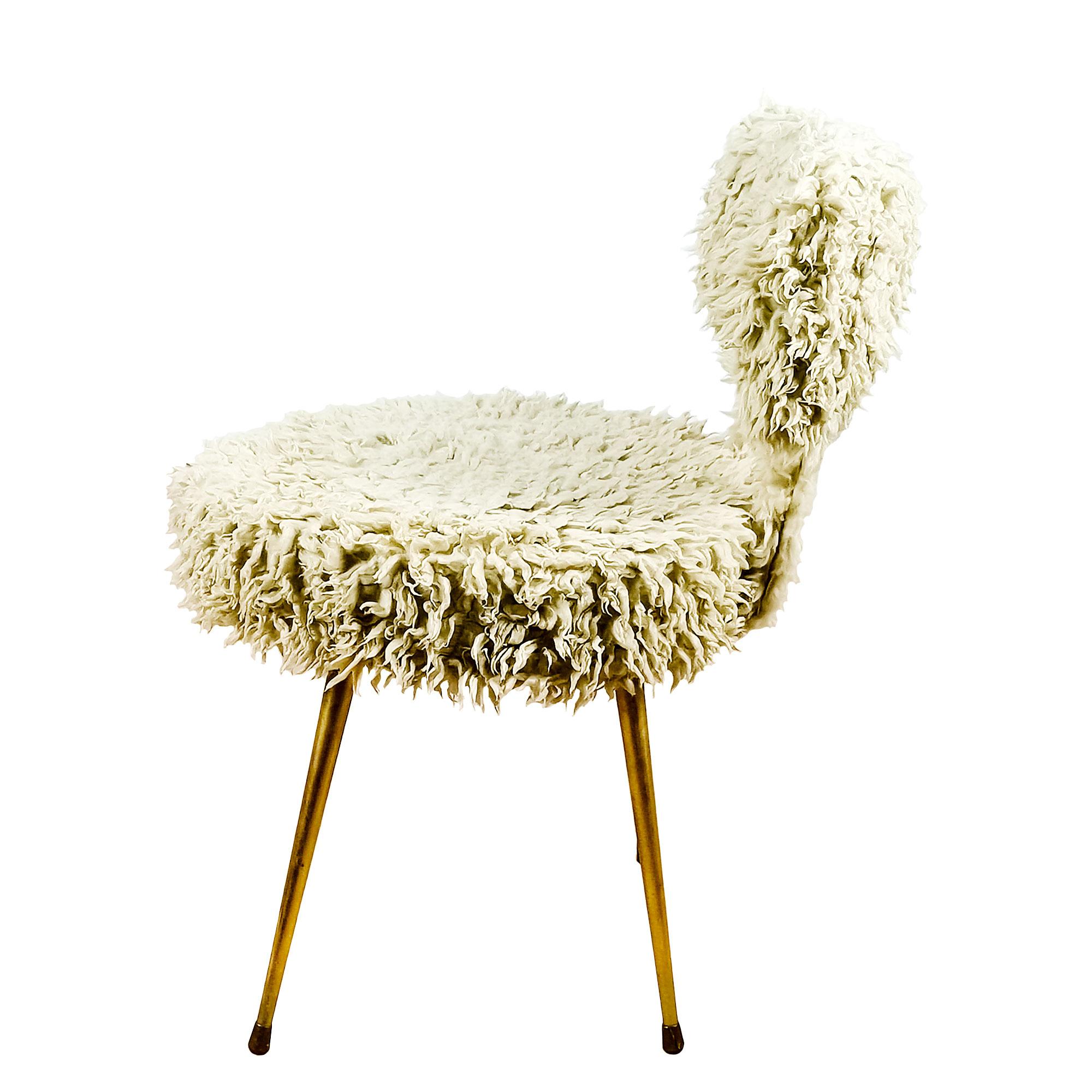 furry armchair