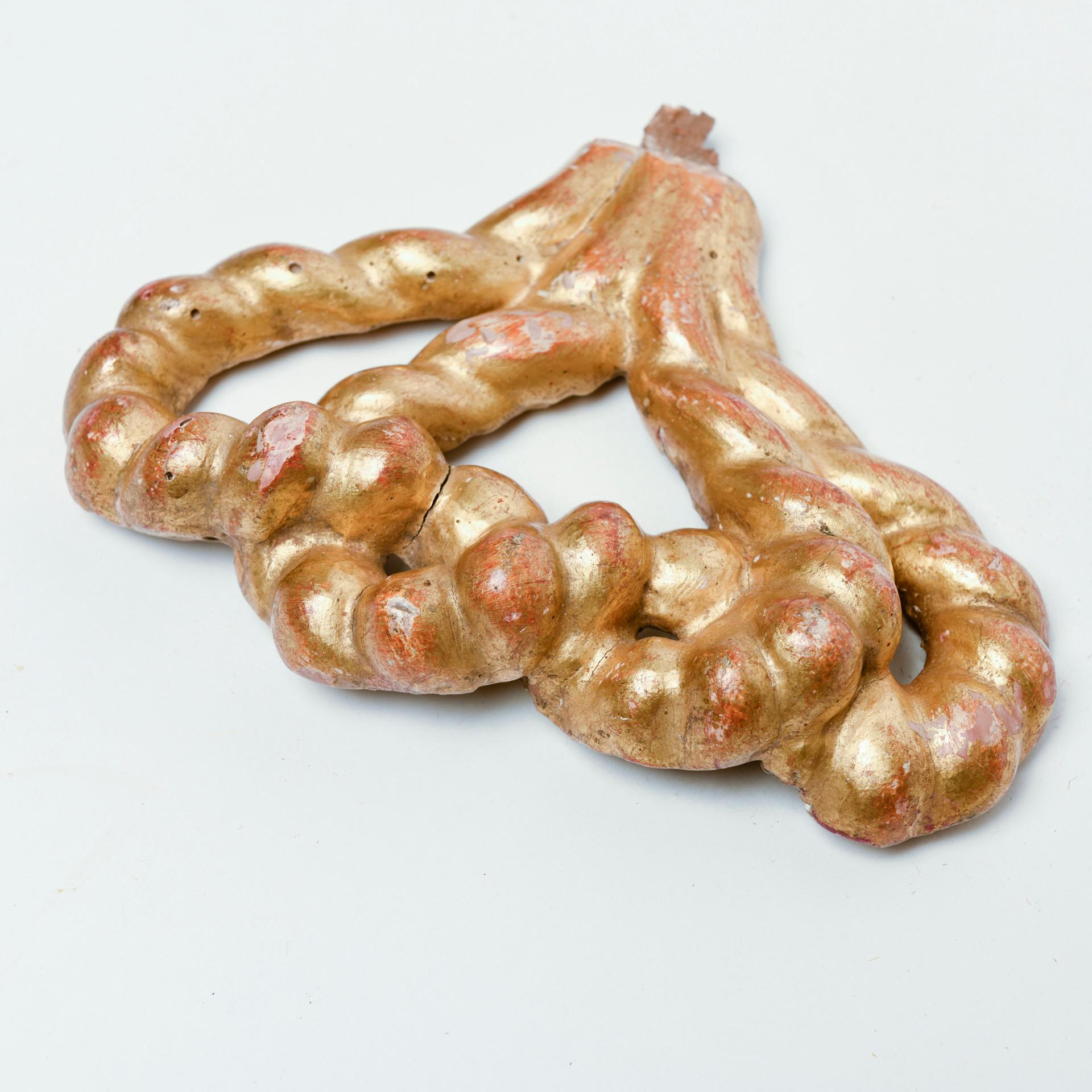 Paar kleine vergoldete Holzfriese im Zustand „Hervorragend“ im Angebot in Alessandria, Piemonte