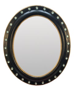 Paire de petits miroirs irlandais soudés