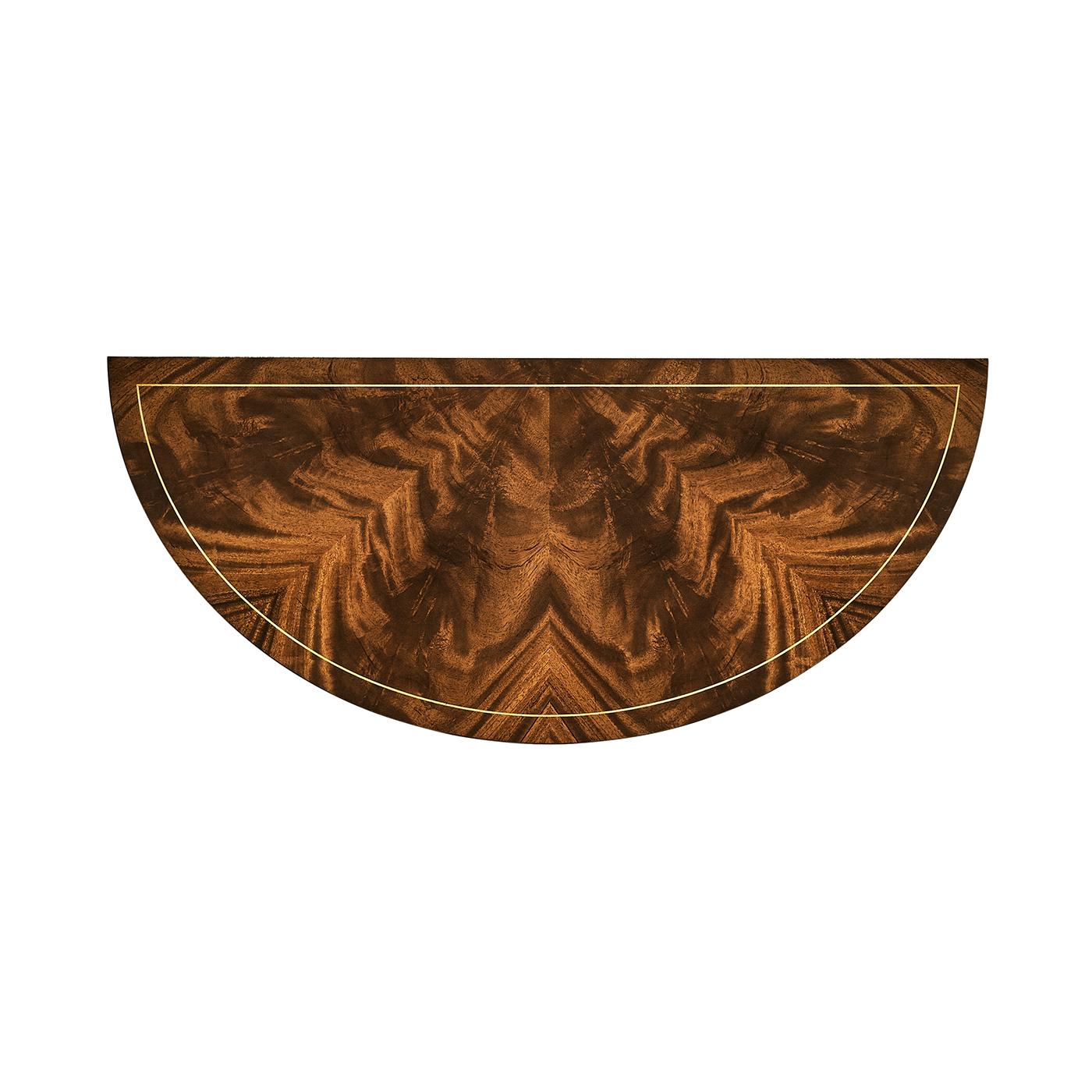 Vietnamese Pair of Small Mahogany Console Tables For Sale