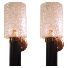 Pair of Small Mid-Century Sconces, Maison Arlus Style France
