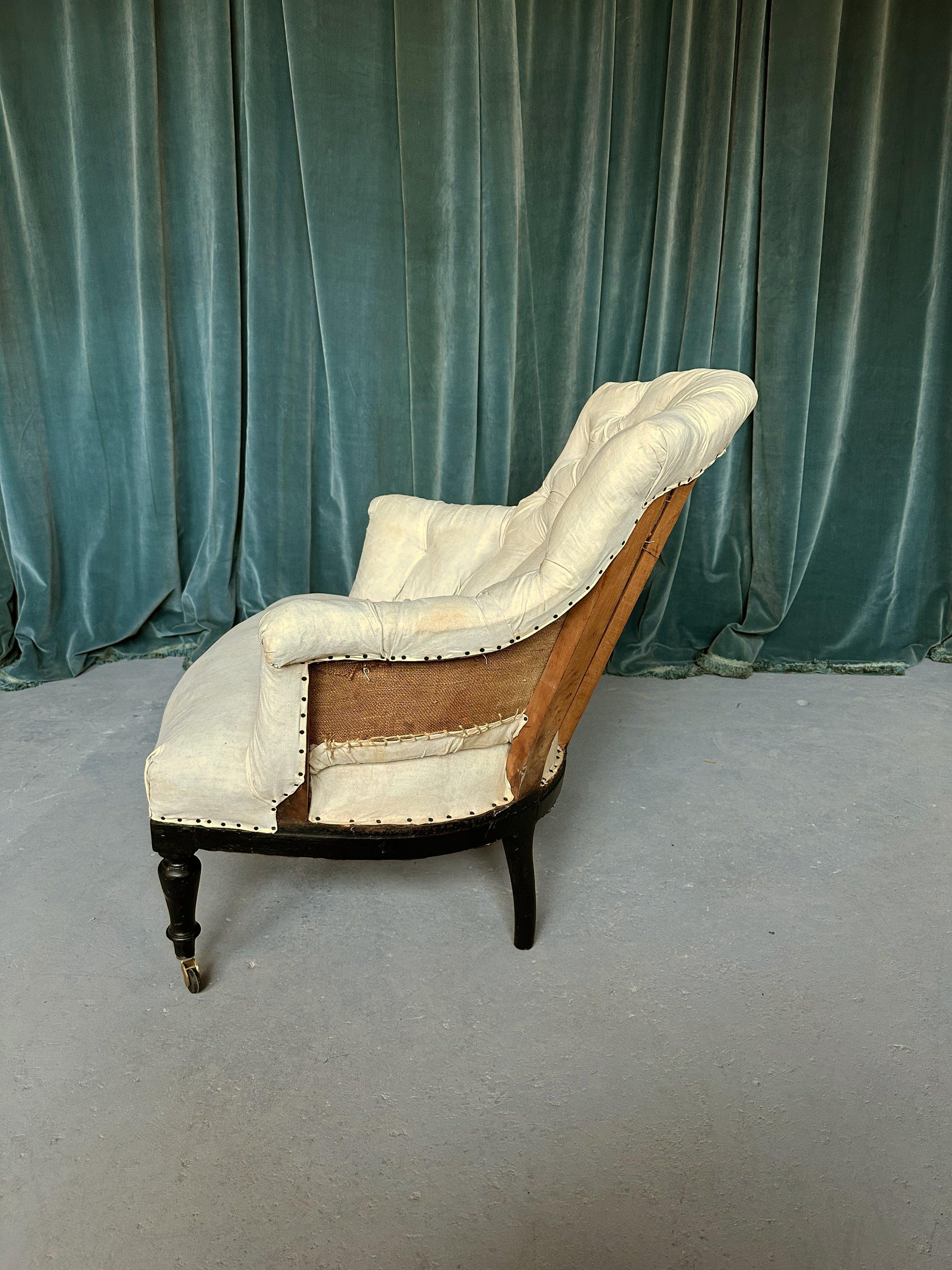 Pair of Small Napoleon III Armchairs For Sale 3