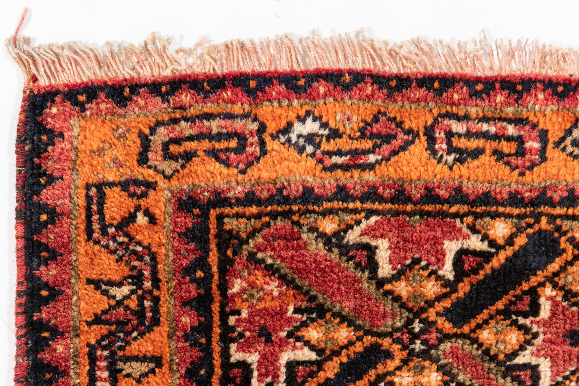 Pair of Small Nomadic Rugs For Sale 7