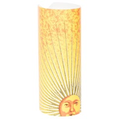 Pair of Small Perspex Table Lamps "Sole" by Barnaba Fornasetti, Italy circa 1995