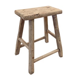Pair Of Small Primative Drinks Tables, Hand Joinery. Rustic. Priced Per Table.