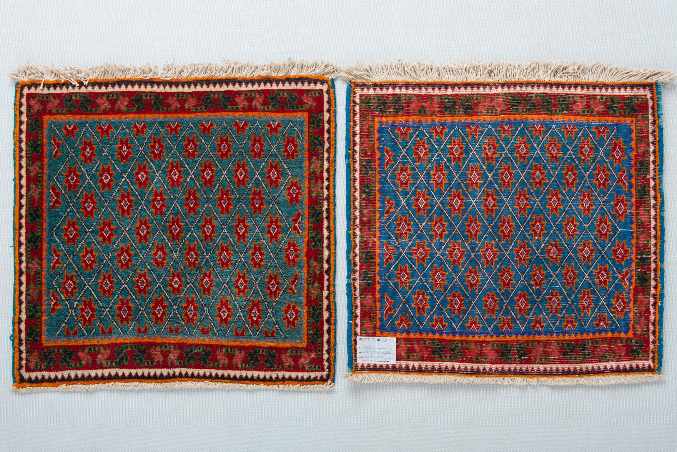 Other Pair of Small Rugs or Cushions For Sale