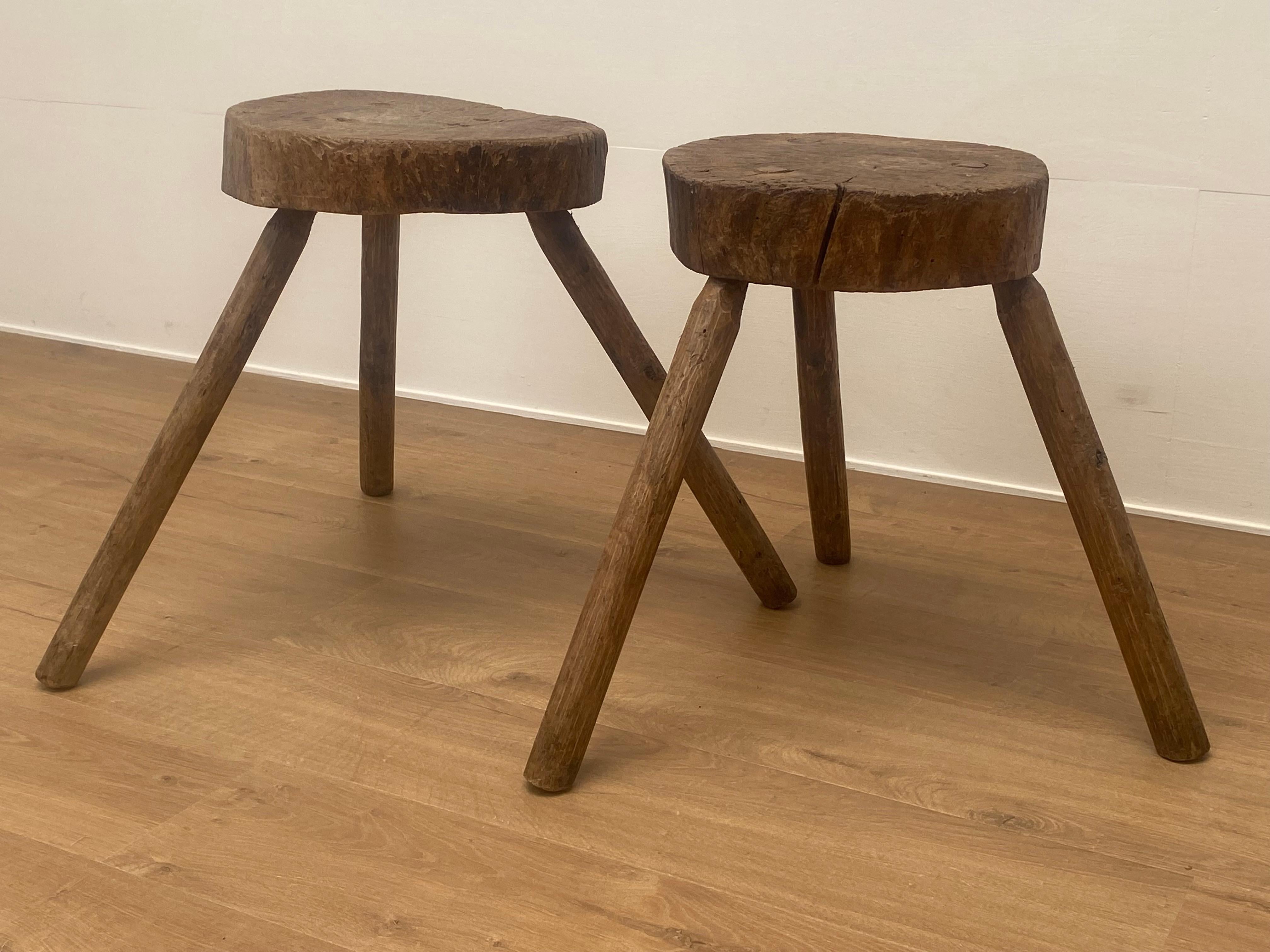 Pair of small Spanish Farm Tables or Tablets For Sale 2