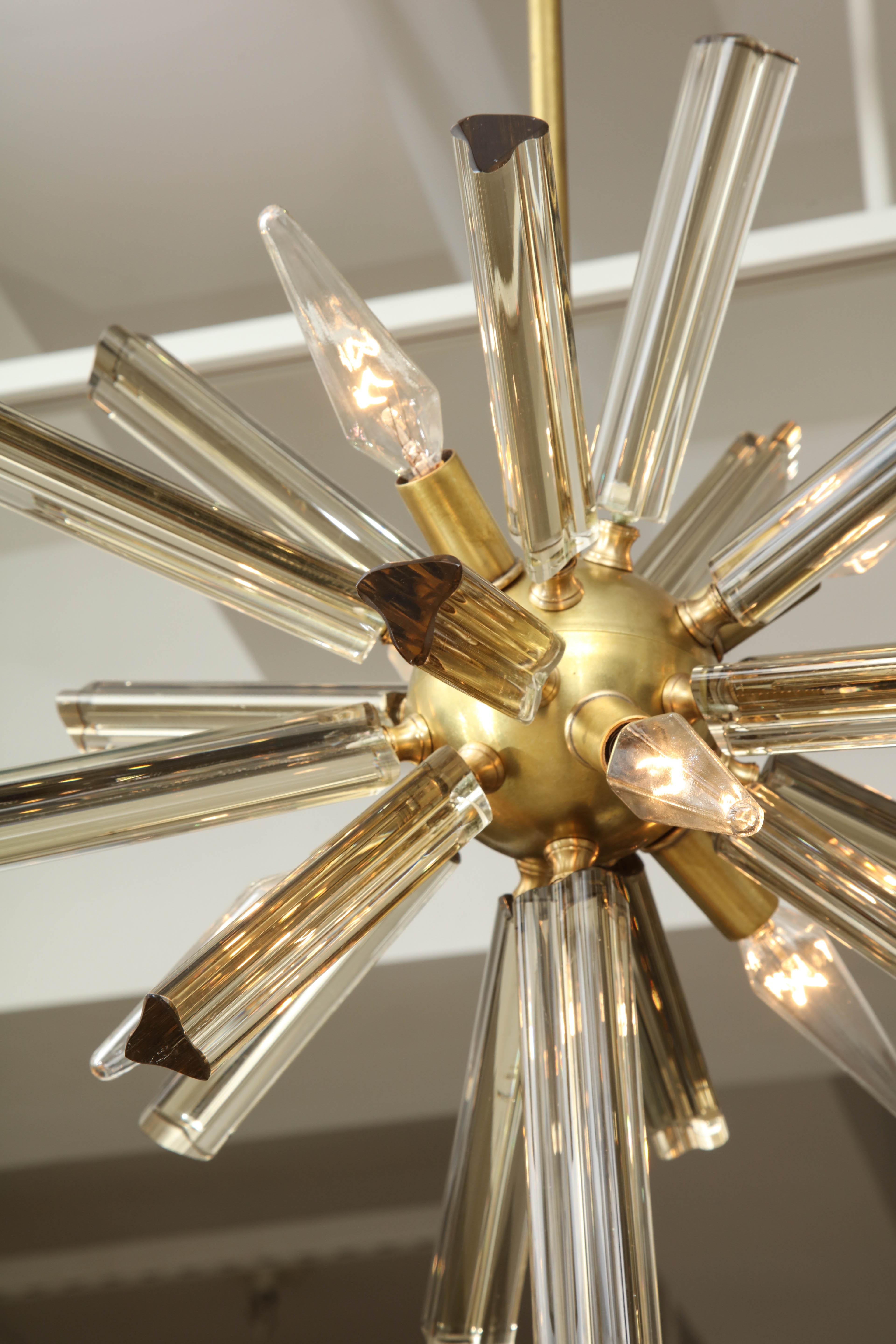 Pair of Small Sputnik Chandeliers 2