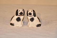 Pair of Small Staffordshire Dogs, circa 1970