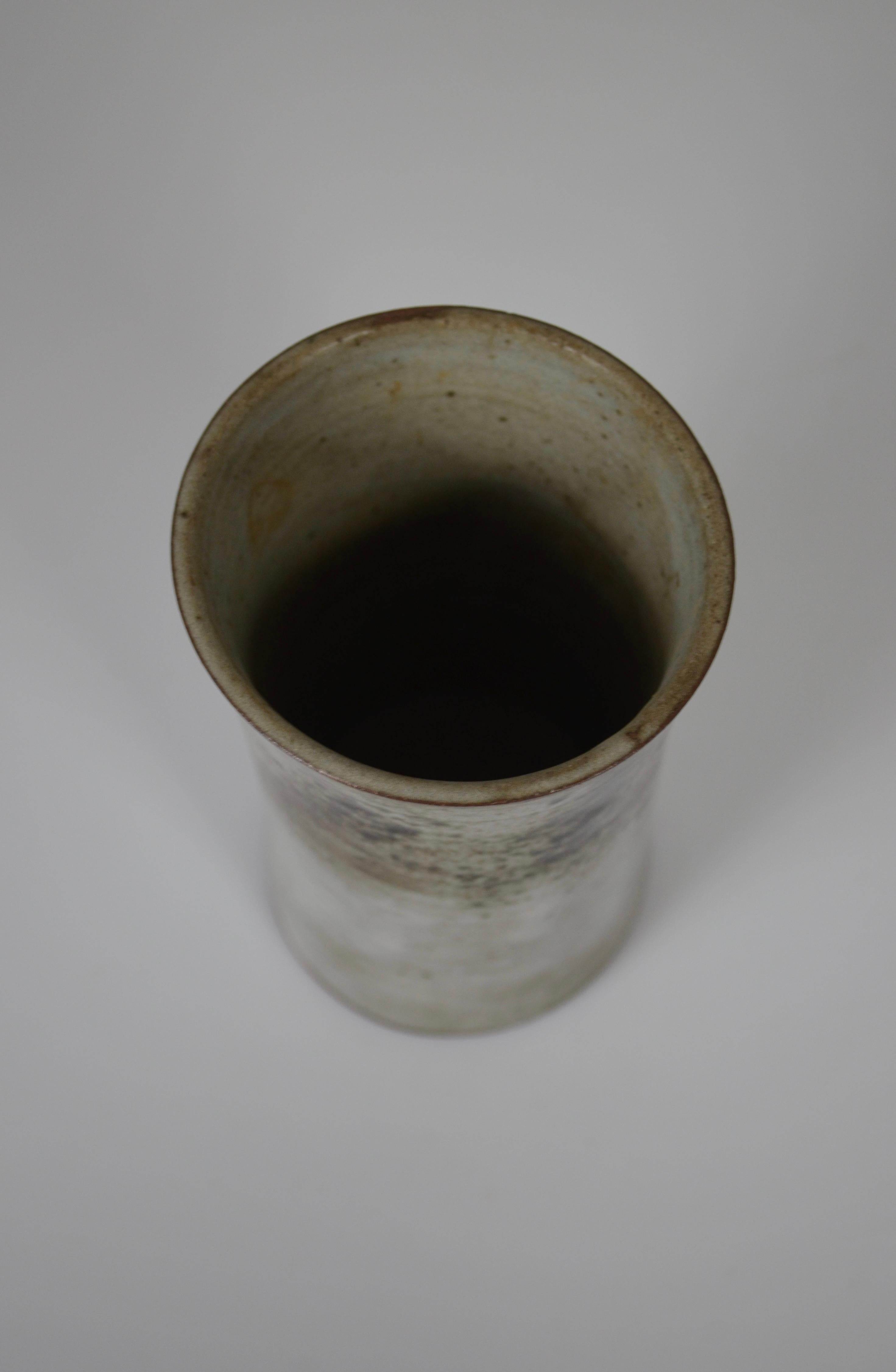 Céramique Paire de petits vases en grès de Thierry et Chantal Robert, France, années 1970 en vente