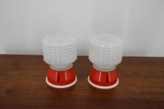 Pair of Small Table Lamps, 1980