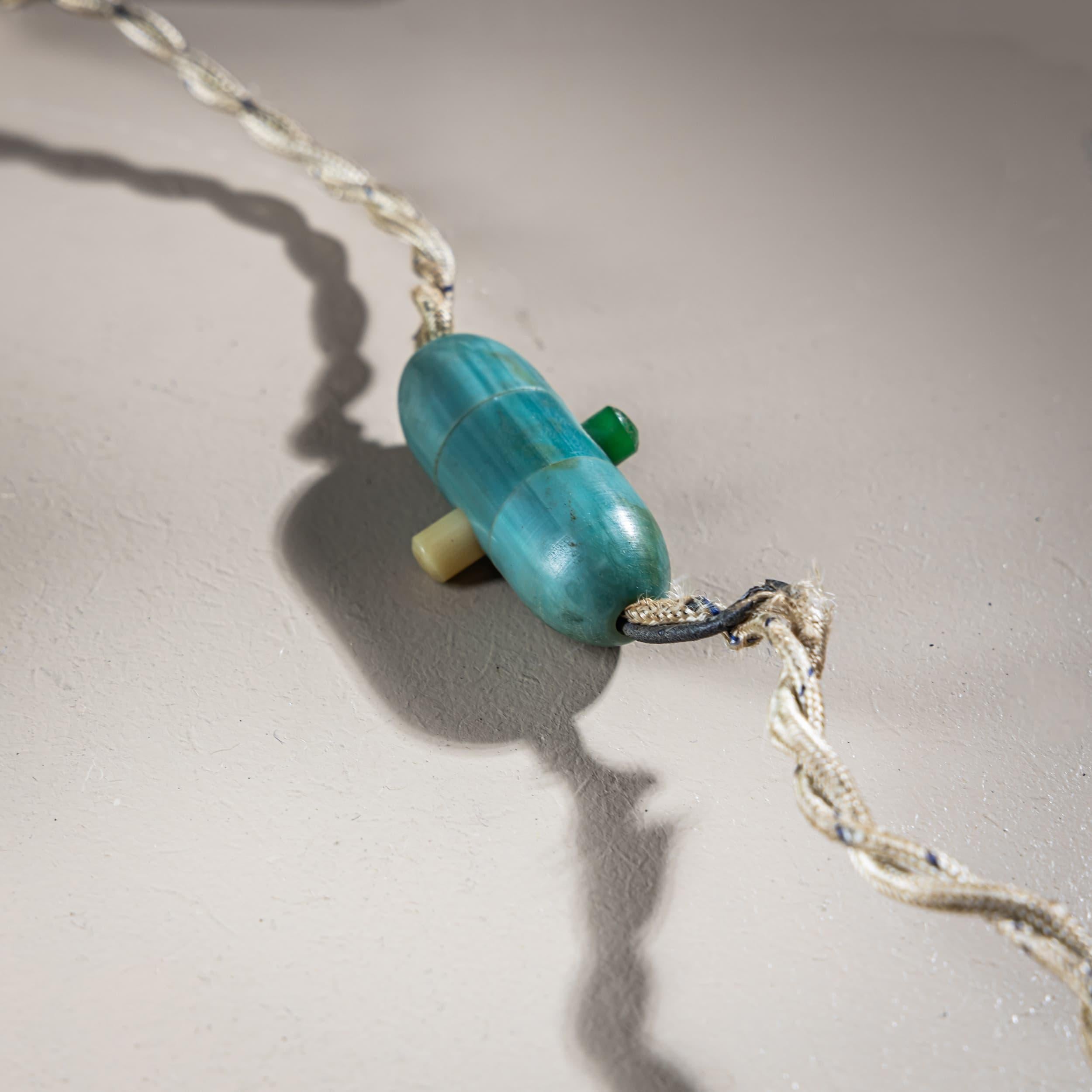 Paire de petites lampes de table avec base en verre par Seguso Vetri d'Arte, Italie, années 1940 en vente 2