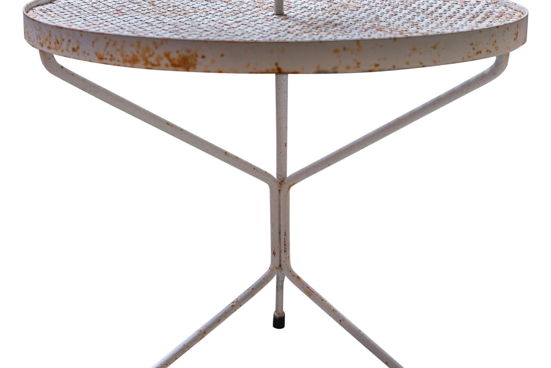 Late 20th Century Pair of Small Tables in the Style of Mathieu Matégot, France, circa 1970