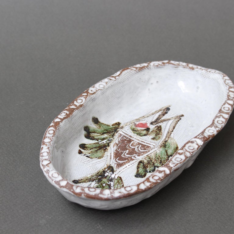 Pair of Small Vintage French Decorative Trays by Albert Thiry 'circa